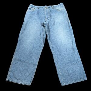 RARE PATAGONIA RHYTHM HEMP DENIM JEANS SZ 36X30 LOOSE FIT